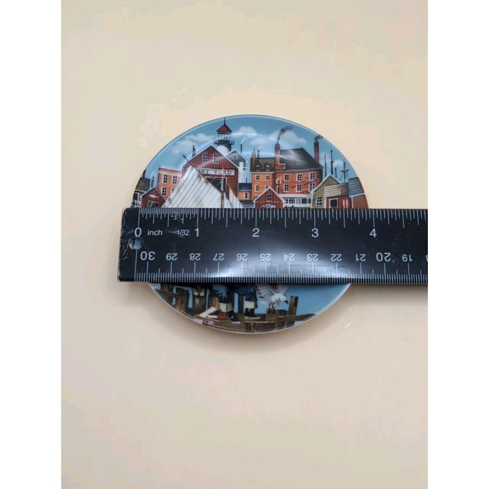 Avon American Portraits Plate Collection The East 1985 The East Decorative 4" - Picture 3 of 5